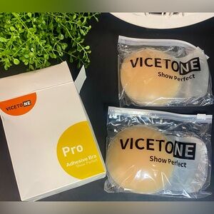 Vicetone‎ Nipple Covers Sticky Push Up Invisible Silicone Lift Bra